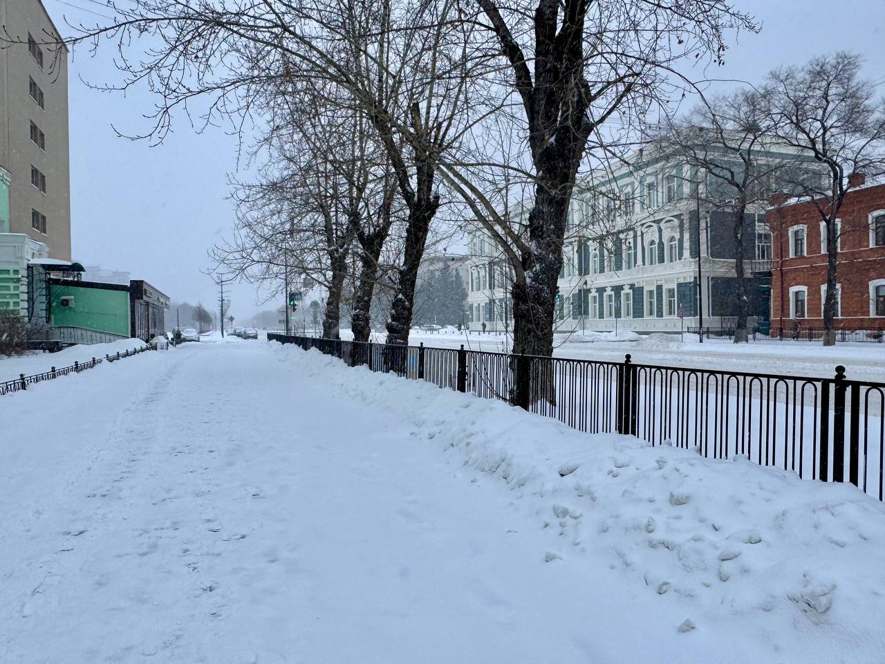 89% месячной нормы осадков выпало на Благовещенск с началом прихода снежного циклона 89% месячной нормы осадков выпало на Благовещенск с началом прихода снежного циклона