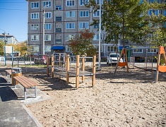 В Благовещенске открыли территории, благоустроенные по программе «1000 дворов» 