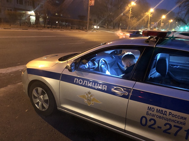 Более 90 водителей в Благовещенске привлекли к ответственности за управление не зарегистрированным автомобилем