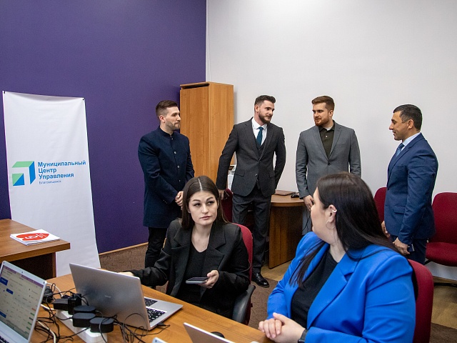 В Благовещенске начал работу муниципальный центр управления